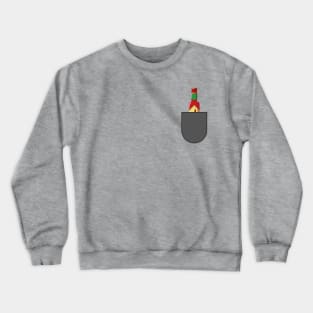 Hot Sauce Pocket Crewneck Sweatshirt